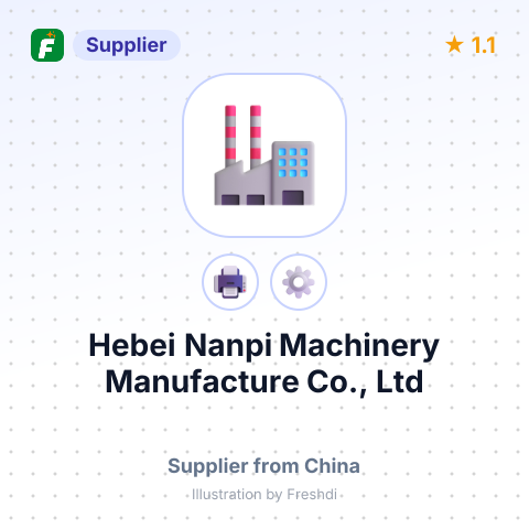 Hebei Nanpi Machinery Manufacture Co., Ltd – summary card, no photo uploaded yet