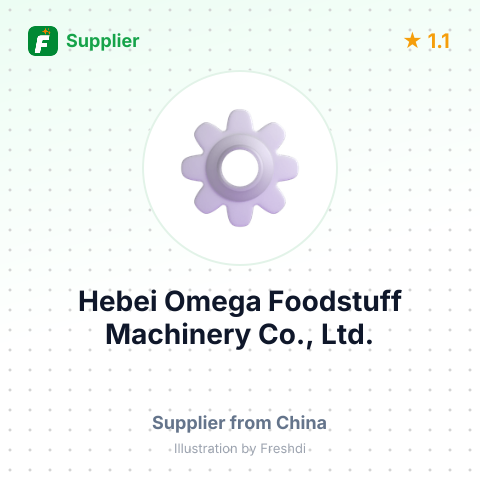 Hebei Omega Foodstuff Machinery Co., Ltd. – summary card, no photo uploaded yet