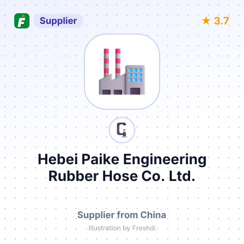 Hebei Paike Engineering Rubber Hose Co., Ltd. – summary card, no photo uploaded yet