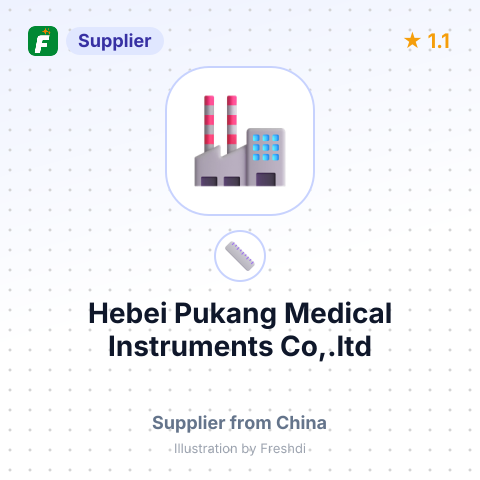 Hebei Pukang Medical Instruments Co,.ltd – summary card, no photo uploaded yet