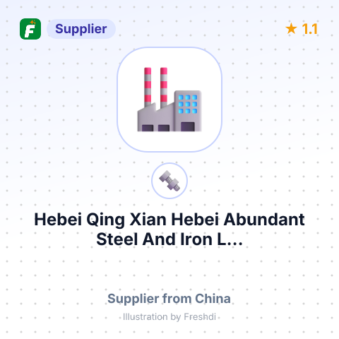 Hebei Qing Xian Hebei Abundant Steel And Iron L... – summary card, no photo uploaded yet
