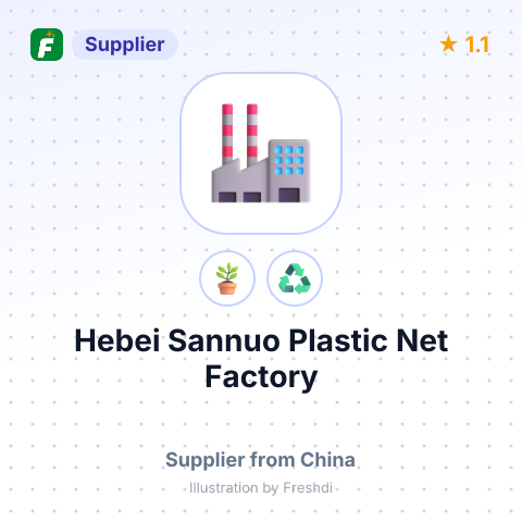 Hebei Sannuo Plastic Net Factory – summary card, no photo uploaded yet