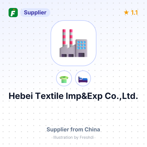 Hebei Textile Imp&Exp Co.,Ltd. – summary card, no photo uploaded yet
