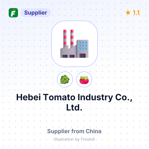 Hebei Tomato Industry Co., Ltd.  – summary card, no photo uploaded yet