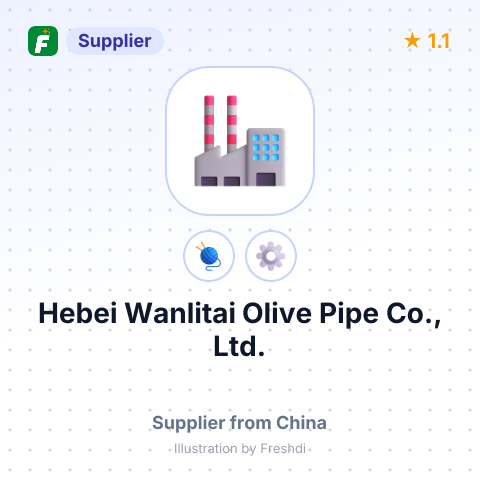 Hebei Wanlitai Olive Pipe Co., Ltd. – summary card, no photo uploaded yet