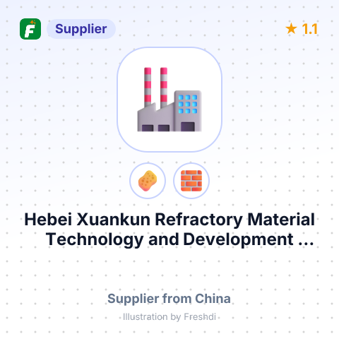 Hebei Xuankun Refractory Material Technology and Development CO.,Ltd – summary card, no photo uploaded yet