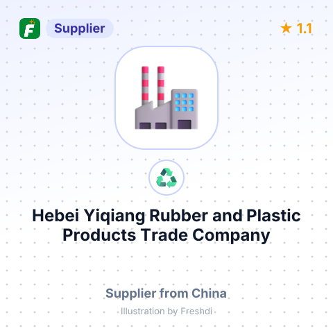 Hebei Yiqiang Rubber and Plastic Products Trade Company – summary card, no photo uploaded yet
