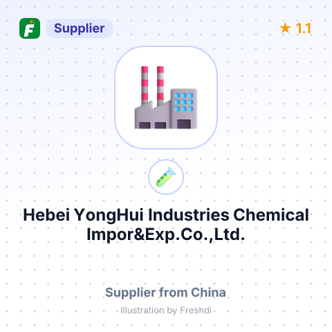 Hebei YongHui Industries Chemical Impor&Exp.Co.,Ltd. – summary card, no photo uploaded yet