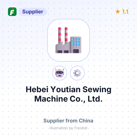 Hebei Youtian Sewing Machine Co., Ltd. – summary card, no photo uploaded yet