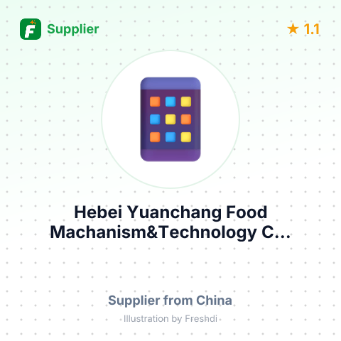 Hebei Yuanchang Food Machanism&Technology C... – summary card, no photo uploaded yet