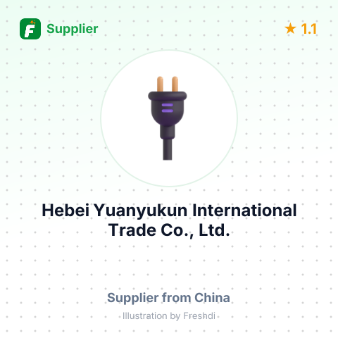 Hebei Yuanyukun International Trade Co., Ltd. – summary card, no photo uploaded yet