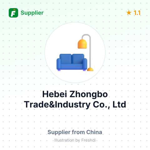 Hebei Zhongbo Trade&Industry Co., Ltd – summary card, no photo uploaded yet