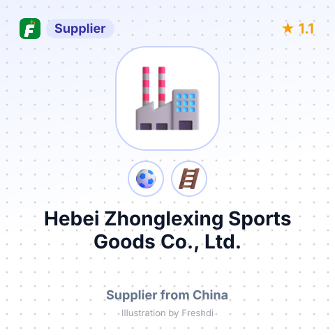 Hebei Zhonglexing Sports Goods Co., Ltd. – summary card, no photo uploaded yet