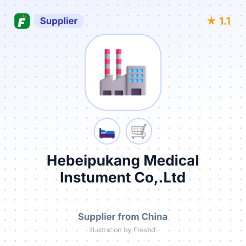 Hebeipukang Medical Instument Co,.Ltd – summary card, no photo uploaded yet