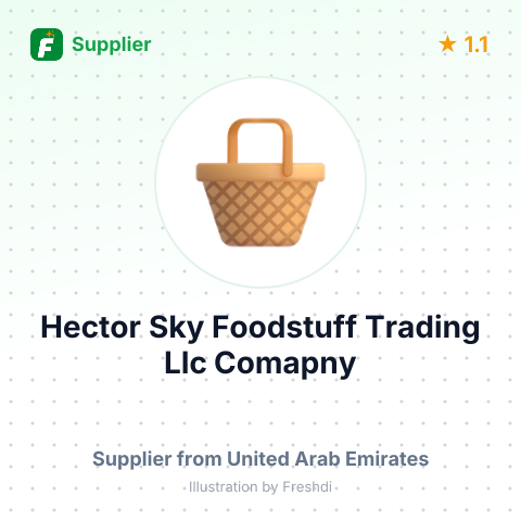Hector Sky Foodstuff Trading Llc Comapny  – summary card, no photo uploaded yet