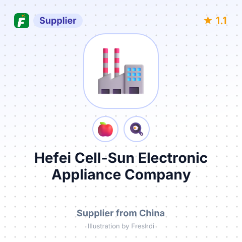 Hefei Cell-Sun Electronic Appliance Company – summary card, no photo uploaded yet