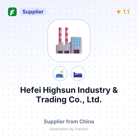 Hefei Highsun Industry & Trading Co., Ltd. – summary card, no photo uploaded yet