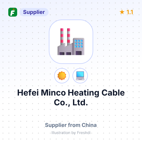 Hefei Minco Heating Cable Co., Ltd. – summary card, no photo uploaded yet