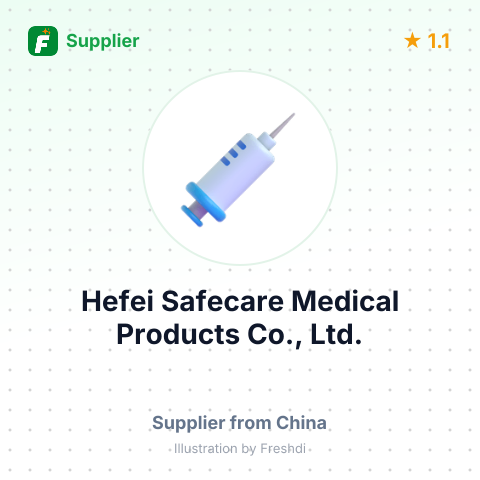 Hefei Safecare Medical Products Co., Ltd. – summary card, no photo uploaded yet