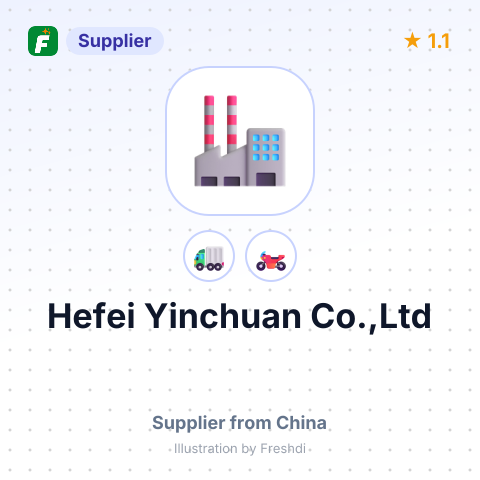 Hefei Yinchuan Co.,Ltd – summary card, no photo uploaded yet