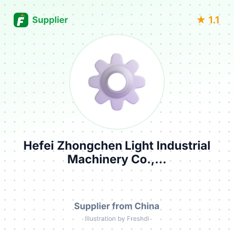 Hefei Zhongchen Light Industrial Machinery Co.,... – summary card, no photo uploaded yet