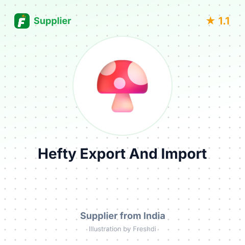 Hefty Export And Import  – summary card, no photo uploaded yet