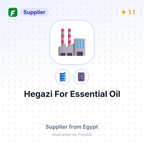 Hegazi For Essential Oil  – summary card, no photo uploaded yet