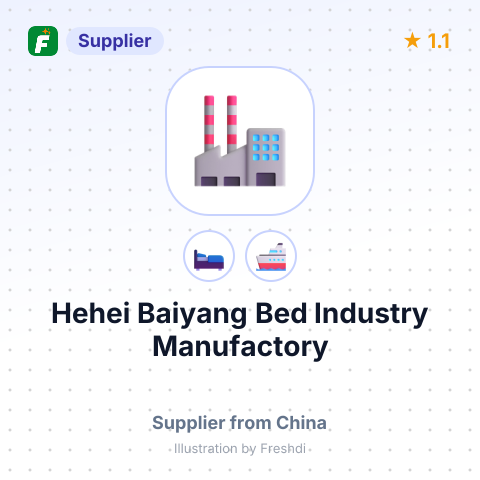Hehei Baiyang Bed Industry Manufactory – summary card, no photo uploaded yet