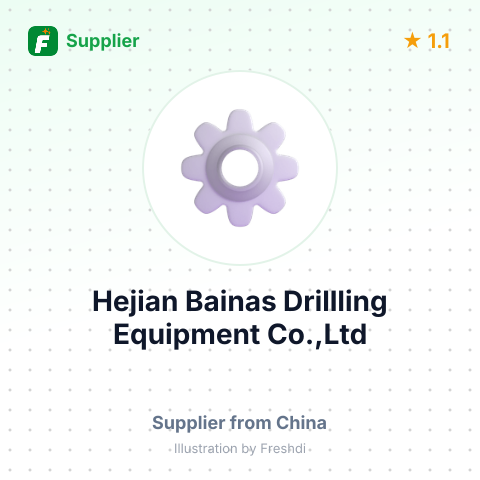 Hejian Bainas Drillling Equipment Co.,Ltd – summary card, no photo uploaded yet