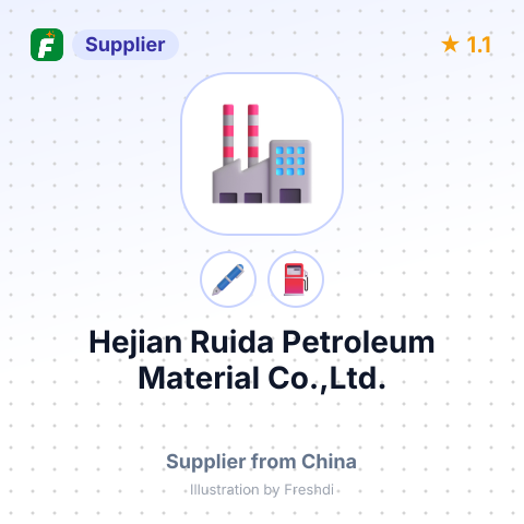 Hejian Ruida Petroleum Material Co.,Ltd. – summary card, no photo uploaded yet