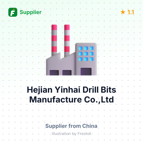 Hejian Yinhai Drill Bits Manufacture Co.,Ltd – summary card, no photo uploaded yet