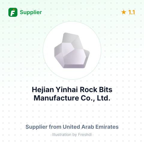 Hejian Yinhai Rock Bits Manufacture Co., Ltd. – summary card, no photo uploaded yet
