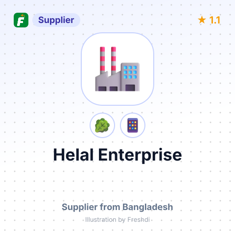 Helal Enterprise – summary card, no photo uploaded yet