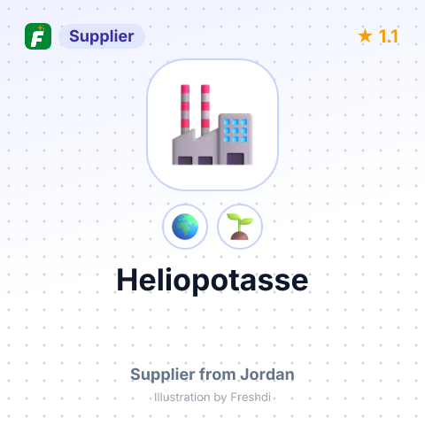 Heliopotasse – summary card, no photo uploaded yet