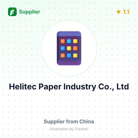 Helitec Paper Industry Co., Ltd – summary card, no photo uploaded yet