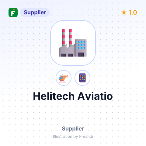 Helitech Aviatio – summary card, no photo uploaded yet