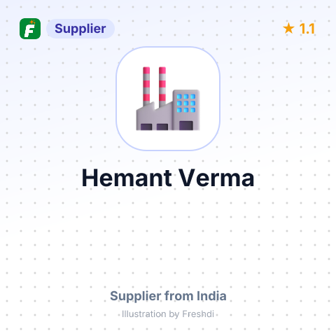 Hemant Verma – summary card, no photo uploaded yet