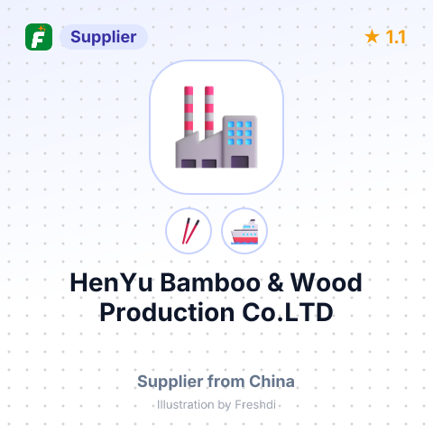 HenYu Bamboo & Wood Production Co.LTD – summary card, no photo uploaded yet