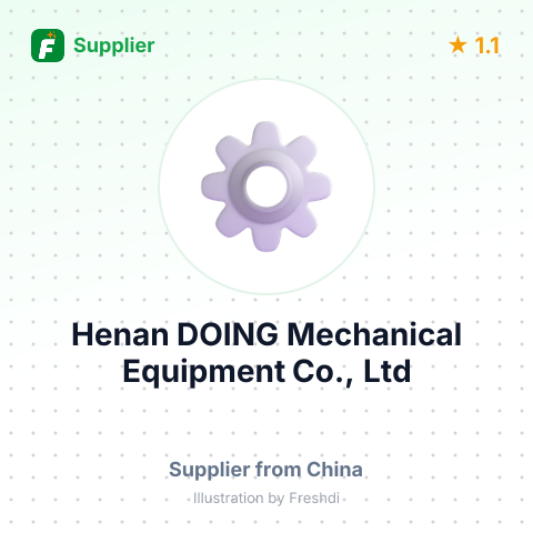 Henan DOING Mechanical Equipment Co., Ltd – summary card, no photo uploaded yet