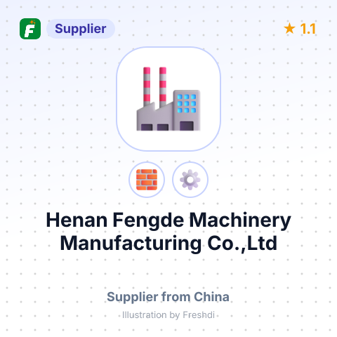 Henan Fengde Machinery Manufacturing Co.,Ltd – summary card, no photo uploaded yet