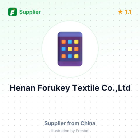 Henan Forukey Textile Co.,Ltd – summary card, no photo uploaded yet