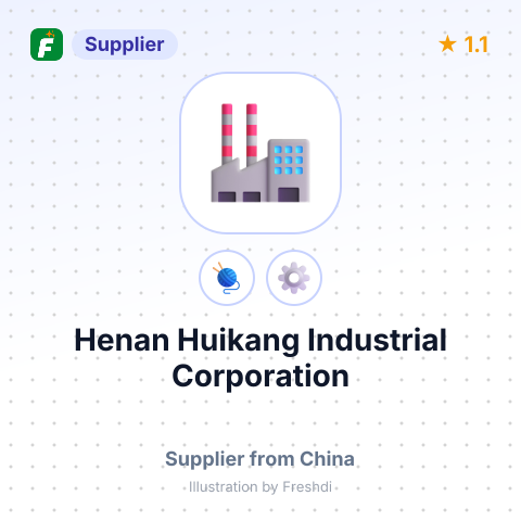 Henan Huikang Industrial Corporation – summary card, no photo uploaded yet