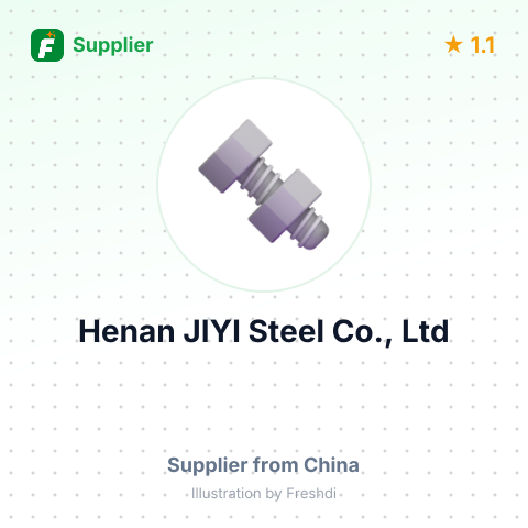 Henan JIYI Steel Co., Ltd – summary card, no photo uploaded yet