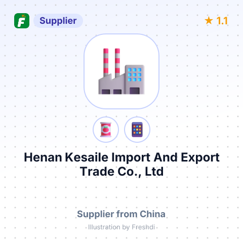 Henan Kesaile Import And Export Trade Co., Ltd – summary card, no photo uploaded yet