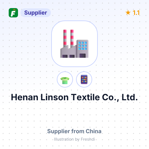 Henan Linson Textile Co., Ltd. – summary card, no photo uploaded yet