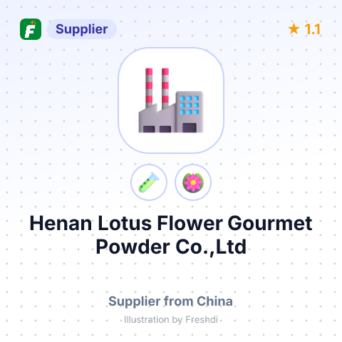 Henan Lotus Flower Gourmet Powder Co.,Ltd – summary card, no photo uploaded yet