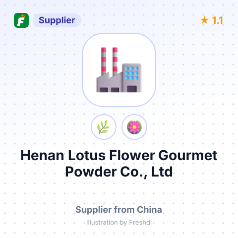 Henan Lotus Flower Gourmet Powder Co., Ltd – summary card, no photo uploaded yet