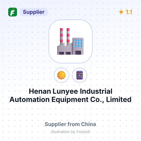 Henan Lunyee Industrial Automation Equipment Co., Limited – summary card, no photo uploaded yet