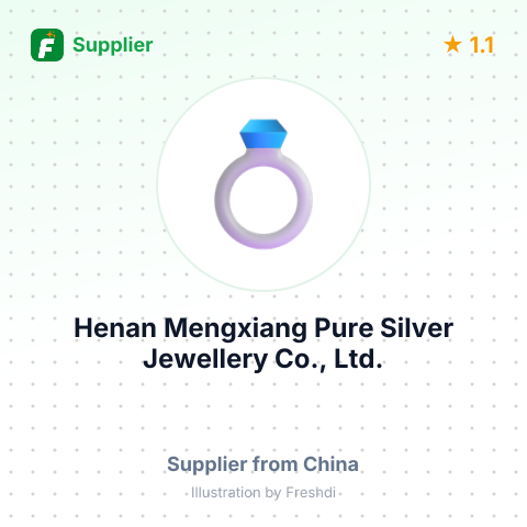 Henan Mengxiang Pure Silver Jewellery Co., Ltd. – summary card, no photo uploaded yet