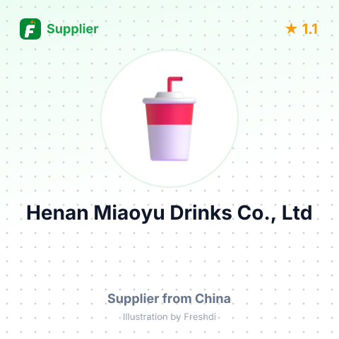 Henan Miaoyu Drinks Co., Ltd – summary card, no photo uploaded yet